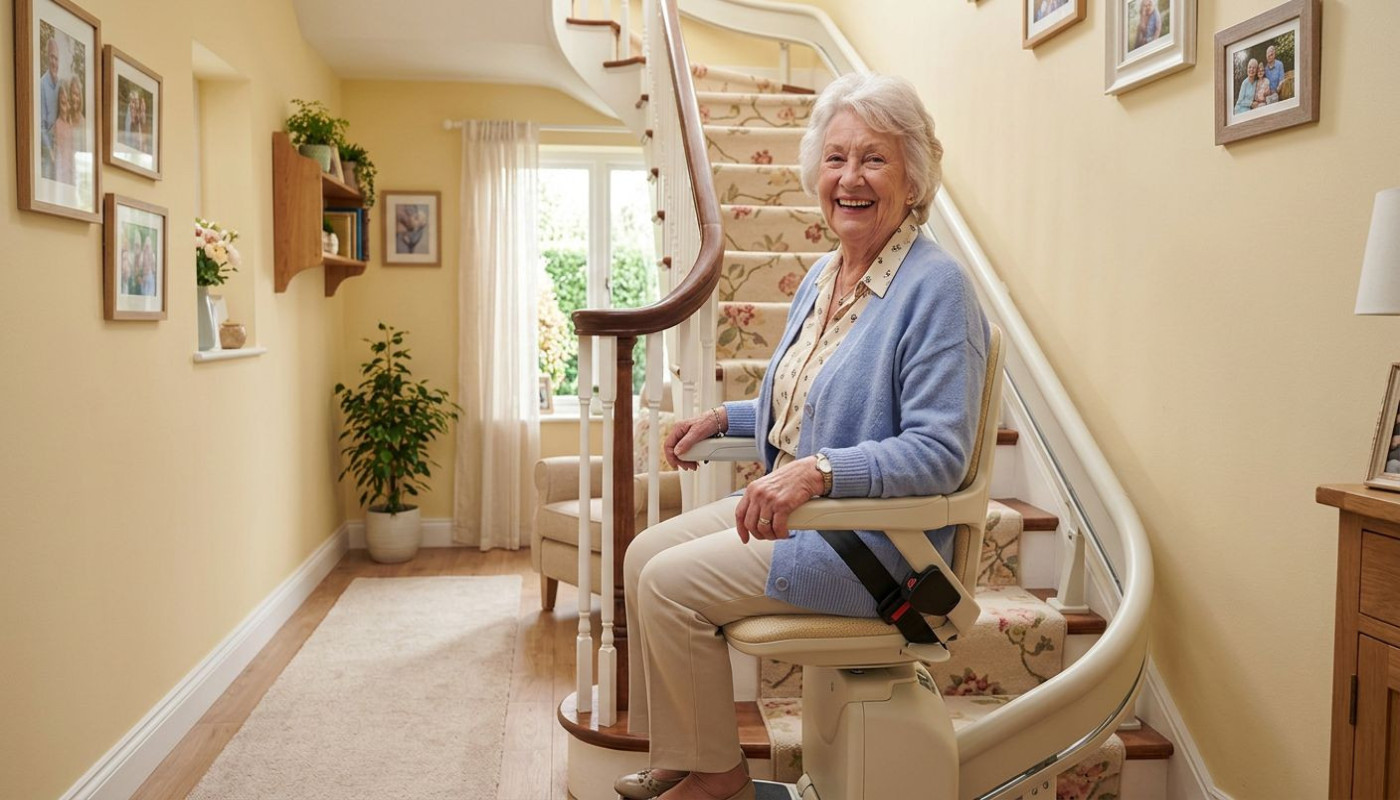 Comment un monte-escalier améliore-t-il l'autonomie des seniors ?