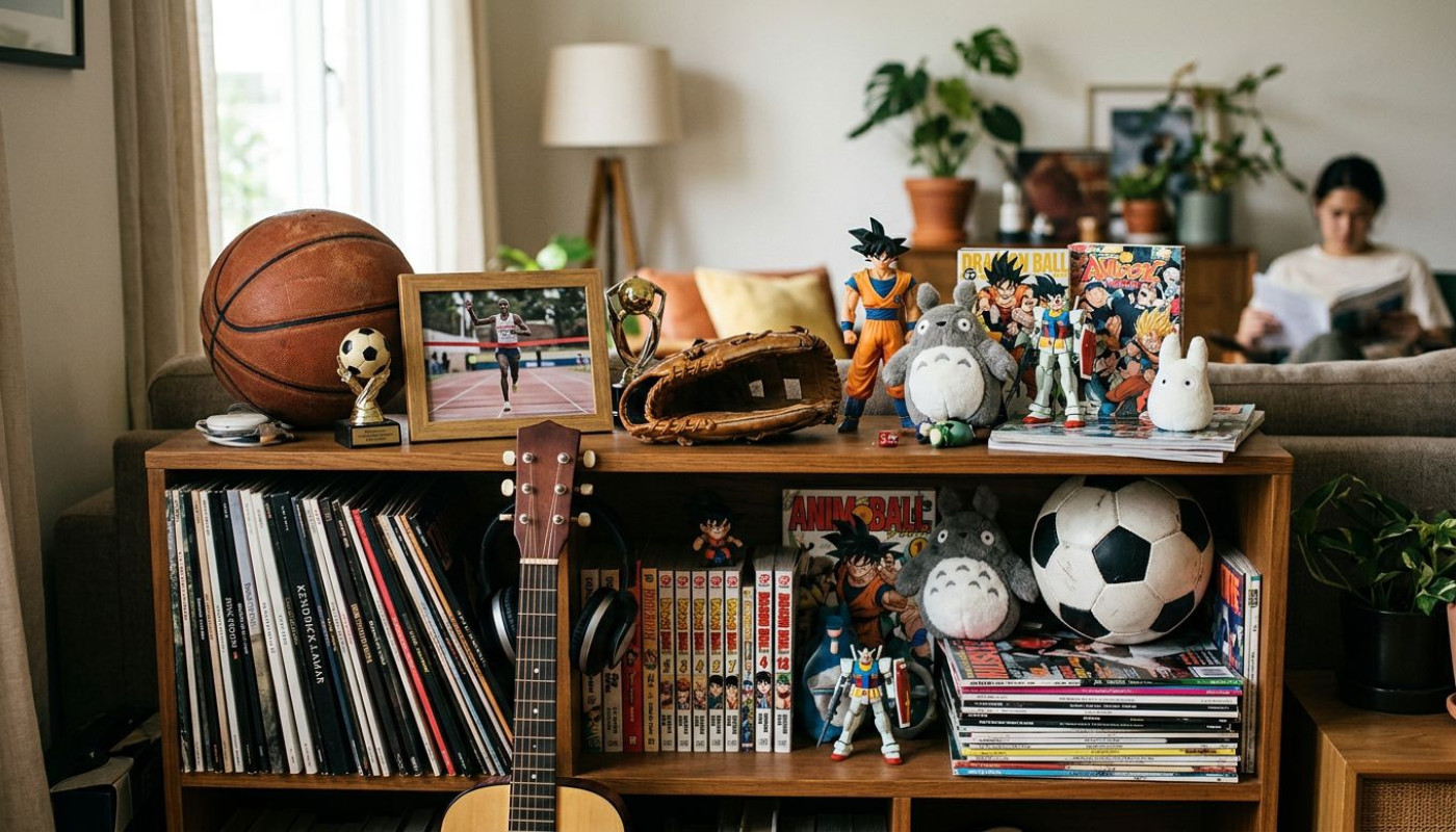 La bataille des passions : quand sport, musique et animation s’invitent sur l’étagère